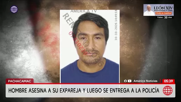 Hombre asesina a su expareja en Pachacámac y se entrega a la Policía. Foto: América Noticias Hombre asesina a su expareja en Pachacámac y se entrega a la Policía. Foto: América Noticias