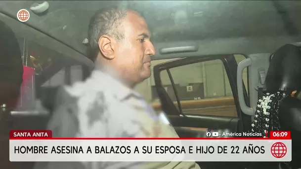 Hombre asesina a su esposa e hijo a balazos en Santa Anita. Foto: América Noticias Hombre asesina a su esposa e hijo a balazos en Santa Anita. Foto: América Noticias