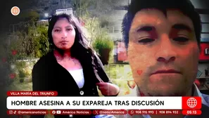 Hombre asesinó a su expareja tras discusión en Villa María del Triunfo. Foto y video: América Noticias