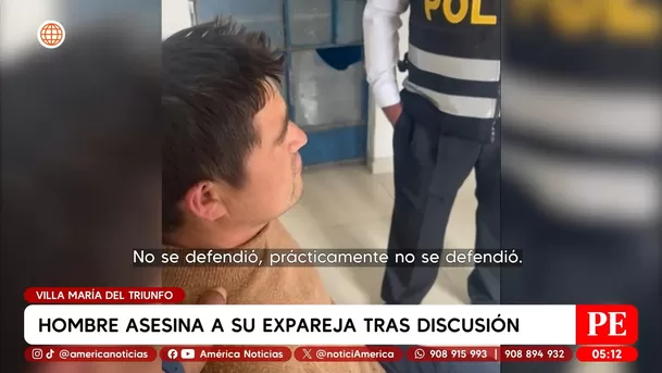 Hombre asesinó a su expareja tras discusión en Villa María del Triunfo. Foto: América Noticias