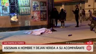 Hombre es asesinado a balazos en San Martín de Porres