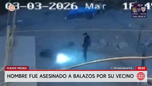 Hombre fue asesinado a balazos por su propio vecino en Puente Piedra. Foto: América Noticias Hombre fue asesinado a balazos por su propio vecino en Puente Piedra. Foto: América Noticias