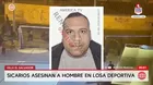 Hombre es asesinado en losa deportiva de Villa El Salvador