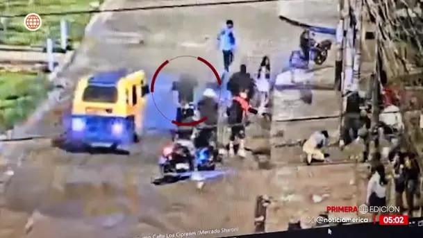 Hombre asesinado tras recibir una fuerte golpiza en San Juan de Miraflores. Foto: América Noticias Hombre asesinado tras recibir una fuerte golpiza en San Juan de Miraflores. Foto: América Noticias