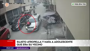 Hombre atropelló y mató a adolescente que era su vecino en San Martín de Porres. Foto y video: América Noticias