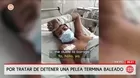 Hombre es baleado tras intentar evitar una pelea en Comas