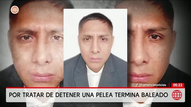Hombre es baleado tras intentar evitar una pelea en Comas. Foto: América Noticias Hombre es baleado tras intentar evitar una pelea en Comas. Foto: América Noticias
