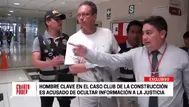 Hombre clave en el caso Club de la Construcción es acusado de ocultar información a la justicia