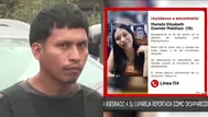 Hombre confesó crimen de su expareja tras cinco meses