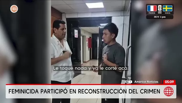 Hombre confesó que mató a su expareja. Foto: América Noticias