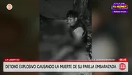 Hombre detona explosivo y mata a su pareja en La Libertad