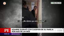 Hombre durmió con el cadáver de su pareja por más de un mes en San Miguel. Foto y video: América Noticias