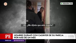 Hombre durmió con el cadáver de su pareja por más de un mes en San Miguel. Foto y video: América Noticias