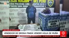 Hombre fingía vender muña y escondía droga en SJL