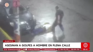 Hombre fue asesinado a golpes en plena calle del centro de Huancayo. Foto y video: América Noticias