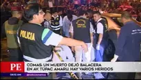 Crimen en Comas. América Noticias