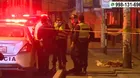 Hombre fue asesinado en la puerta de su casa en San Martín de Porres