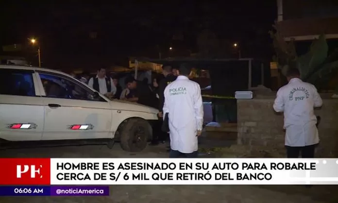 Hombre fue asesinado en la puerta de su vivienda en Ventanilla