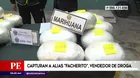 Hombre fue detenido con 43 kilos de marihuana