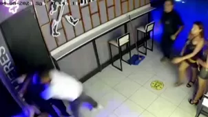 Vigilante fue agredida por sujeto que aún no ha sido identificado / Fuente: América Noticias