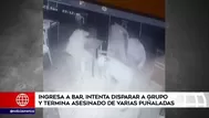 Hombre ingresa a un bar a disparar y termina siendo asesinado