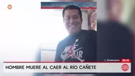 Hombre muere al caer a río Cañete tras celebración en Lunahuaná