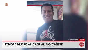 Hombre muere tras caer al río Cañete durante celebración en Lunahuaná. Foto y video: América Noticias