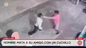 Hombre muere apuñalado tras pelea en restaurante de Lambayeque. Foto y video: América Noticias
