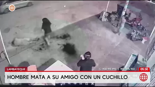 Hombre muere apuñalado tras pelea en restaurante de Lambayeque. Foto: América Noticias Hombre muere apuñalado tras pelea en restaurante de Lambayeque. Foto: América Noticias