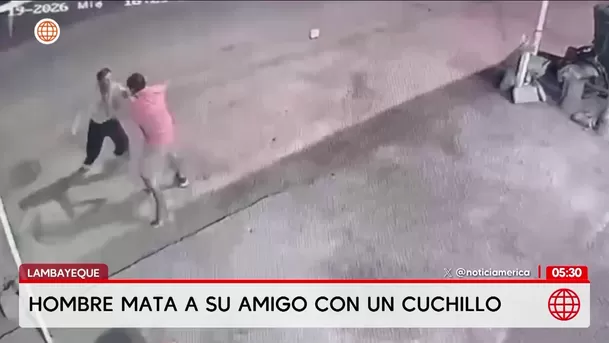 Hombre muere apuñalado tras pelea en restaurante de Lambayeque. Foto: América Noticias Hombre muere apuñalado tras pelea en restaurante de Lambayeque. Foto: América Noticias