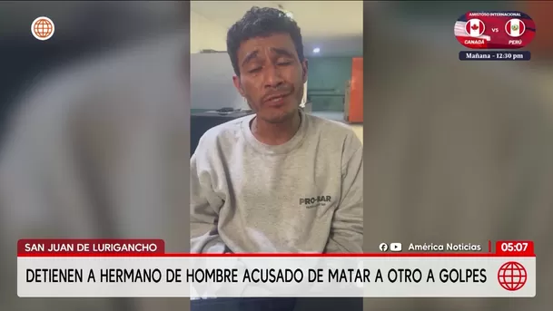 Hombre de 63 años muere tras recibir golpiza en San Juan de Lurigancho. Foto: América Noticias Hombre de 63 años muere tras recibir golpiza en San Juan de Lurigancho. Foto: América Noticias