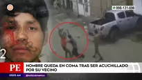 Hombre atacó a su vecino en San Juan de Miraflores. Foto y video: América Noticias