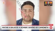 Homicidio con arma de fuego en el Callao