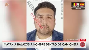 Homicidio con arma de fuego en el Callao. Foto y video: América Noticias