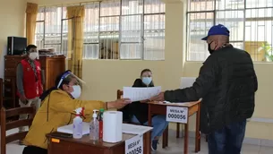 Nuevo horario sugerido por la ONPE para ir a votar este 6 de junio.