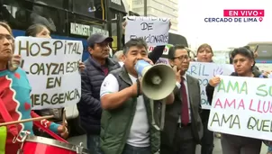 Los empleados exigen la salida de todos los funcionarios. / Video: Canal N