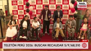 Hoy inicia la Teletón Perú 2026 desde las 10 p. m. por todas las plataformas de América Multimedia. Foto y video: América Noticias