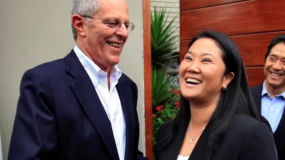 PPK y Keiko Fujimori, candidatos presidenciales. 