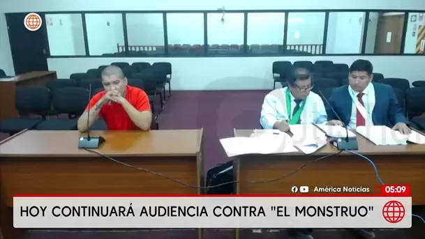 Hoy se decide prisión preventiva para alias El Monstruo por extorsión. Foto: América Noticias