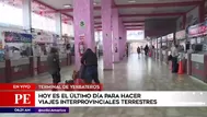 Hoy es el último día para hacer viajes interprovinciales terrestres