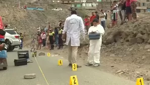 La policía no descarta un ajuste de cuentas. Foto: Captura de TV