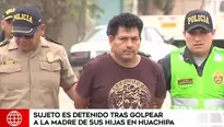 El agresor cuenta con antecedentes policiales. Foto-Video: América Noticias