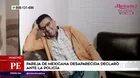 Huacho: Pareja de mexicana desaparecida es el principal sospechoso