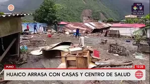 Huaico arrasa centro de salud en Puno y deja sin atención a pobladores. Foto y video: América Noticias