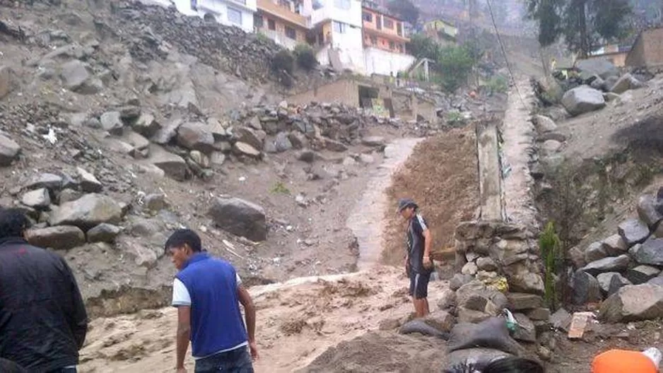 La quebrada Carossio fue declarada como alto riesgo no mitigable / Foto: archivo El Comercio