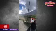 Huaicos en Santa Eulalia: Impactantes videos del deslizamiento que arrasó con todo a su paso