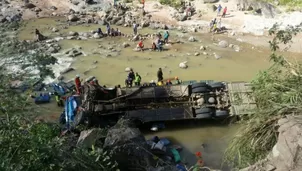 Accidente en Huancavelica. Foto referencial: Página Siete