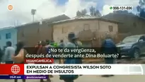 Wilson Soto en Huancavelica. Foto y video: América Noticias