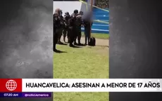 Huancavelica: Menor de 17 años fue asesinada por su pareja - Noticias de huancavelica