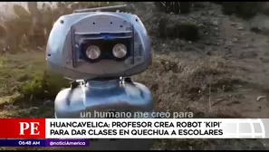 Robot Kipi. América Noticias